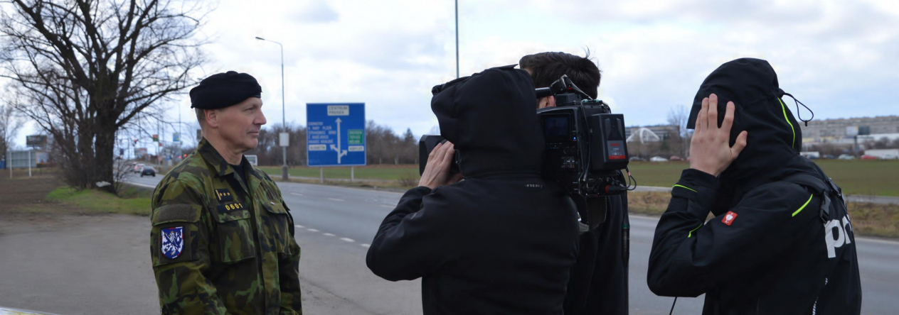 Štáb ČT zpovídal náčelníka Vojenské policie