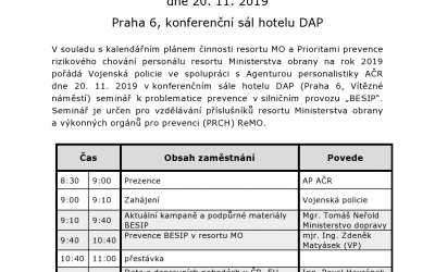 Pozvánka s programem