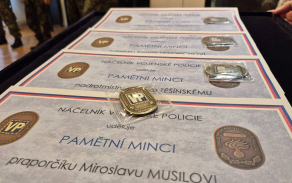 Ocenění mincí náčelníka Vojenské policie 