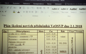 Nováčkové měli nabitý den