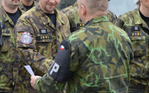 Nástup VelOSlVP ke Dni vítězství