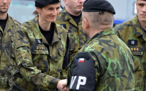 Nástup VelOSlVP ke Dni vítězství