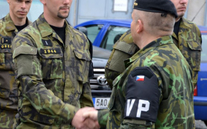 Nástup VelOSlVP ke Dni vítězství