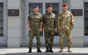 Hlavní funkcionáři vojenské policie Maďarska, Slovenska a České republiky