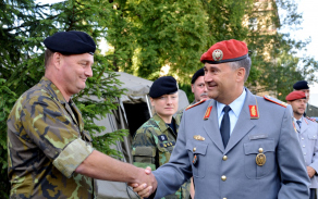 Návštěva  z Feldjäger Bundeswer
