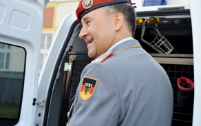 Návštěva  z Feldjäger Bundeswer