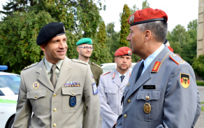 Návštěva  z Feldjäger Bundeswer