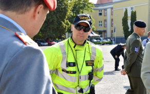 Návštěva  z Feldjäger Bundeswer